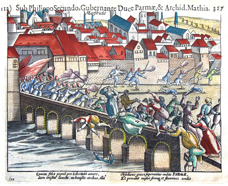 Beleg van Maastricht 1622 Baudartius